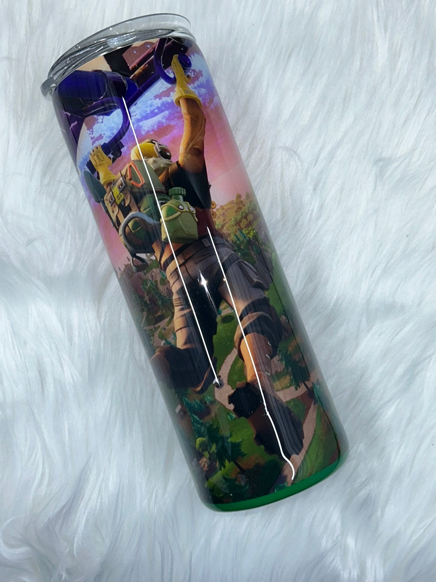 Fortnite Vinyl Wrap Tumbler 20oz