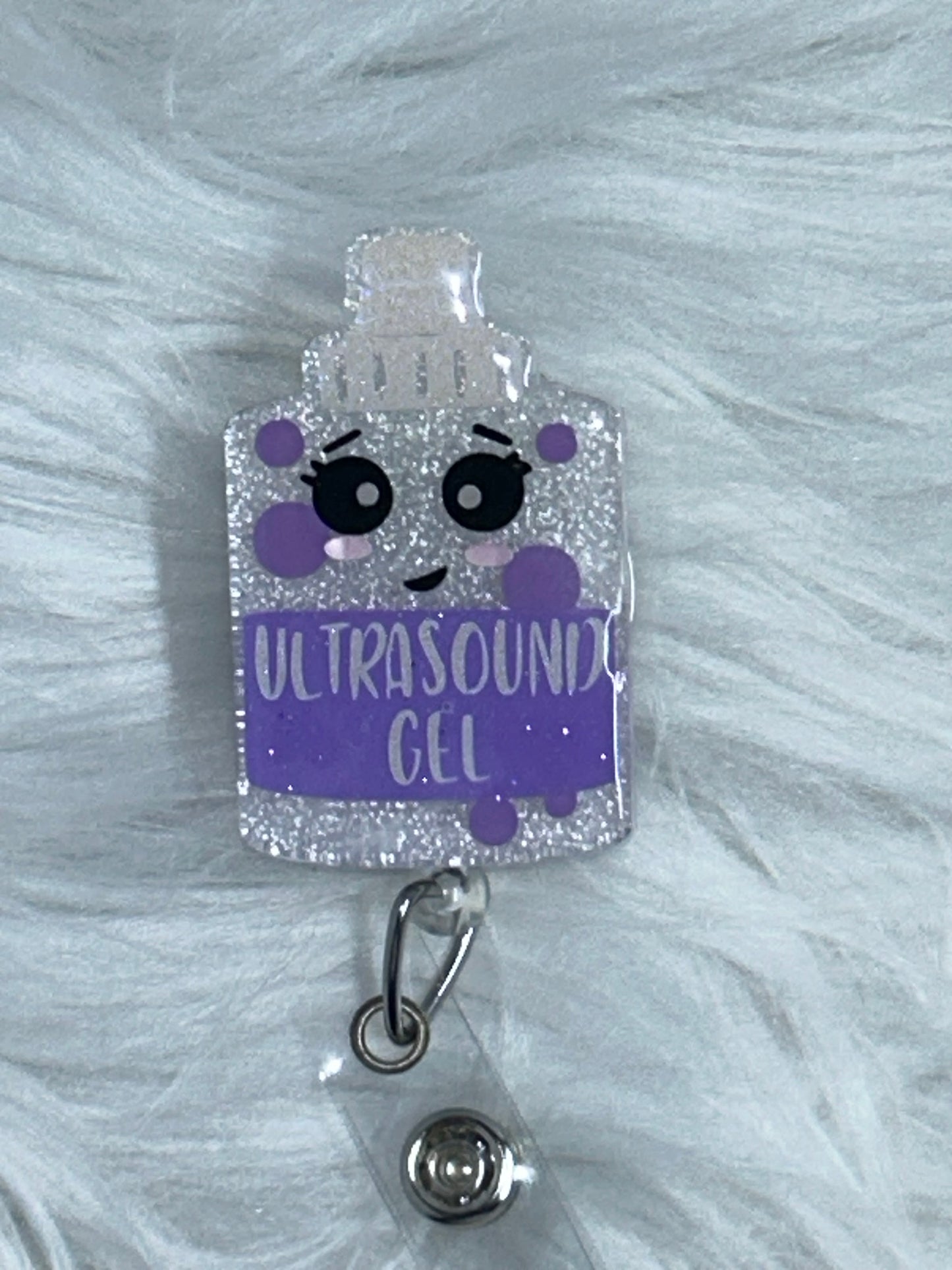 Ultrasound Gel Badge Reel